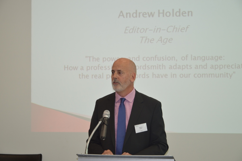 Andrew Holden: The power of words